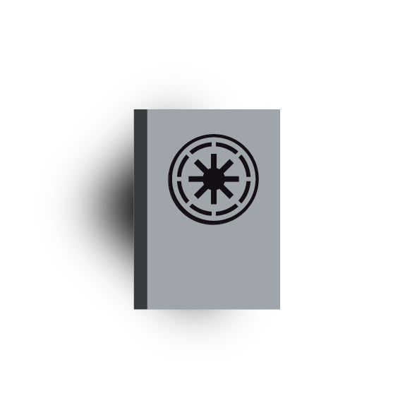 Galaxy Wars Signs and Symbols 2x3 Tile: Imperial Logo