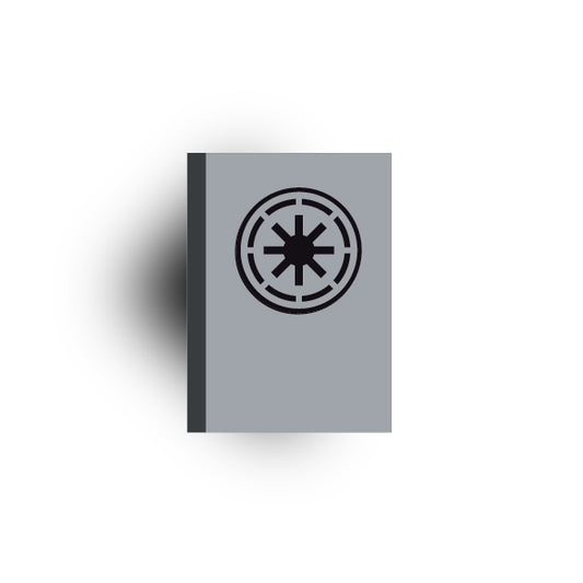 Galaxy Wars Signs and Symbols 2x3 Tile: Imperial Logo