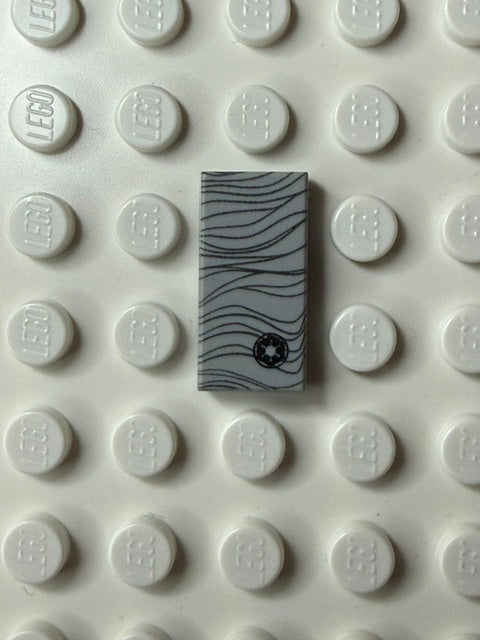Galaxy Wars Signs and Symbols 1x2 Tile: Beskar