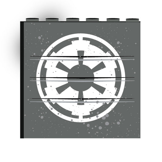 Galaxy Wars Signs and Symbols 1x6x5 Panel: Empire Logo