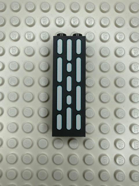 Light Panel 1x2x5 Brick: Dark Bluish Gray 3 Row Panel