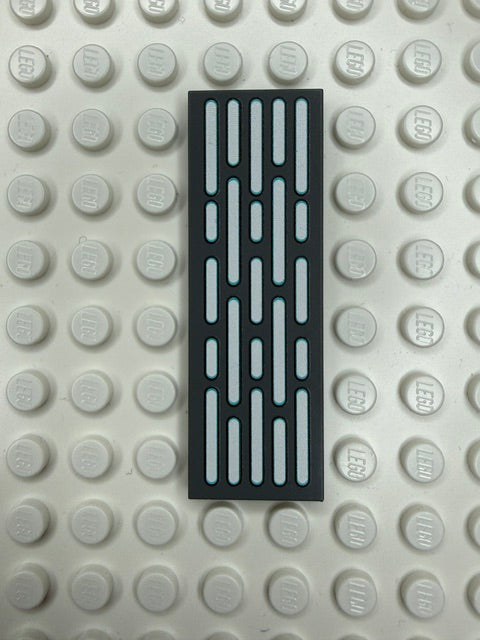 Light Panel 2x6 Tile: Dark Bluish Gray 5 Row Panel