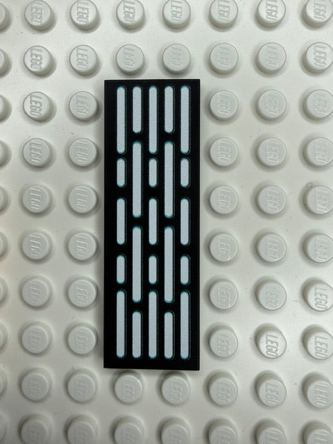 Light Panel 2x6 Tile: Black 5 Row Panel