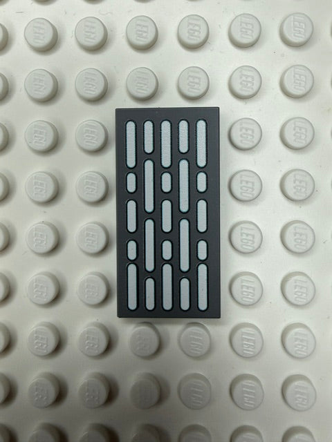 Light Panel 2x4 Tile: Dark Bluish Gray 5 Row Panel