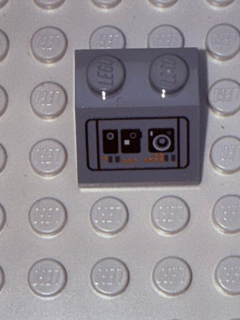 Control Panel 2x2 45 Degree Slope: Light Bluish Gray Control Panel 2