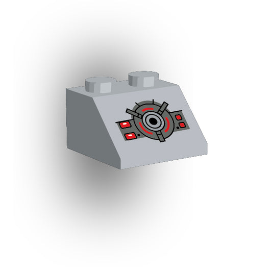 Control Panel 2x2 45 Degree Slope: Light Bluish Gray Control Panel 5