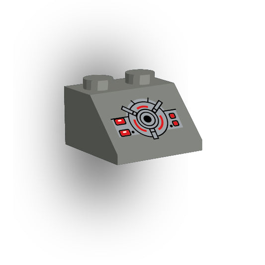 Control Panel 2x2 45 Degree Slope: Dark Bluish Gray Control Panel 5