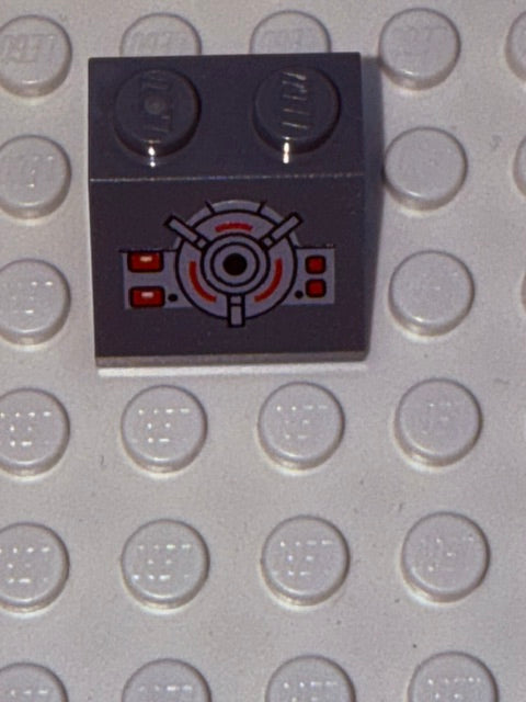Control Panel 2x2 45 Degree Slope: Dark Bluish Gray Control Panel 5