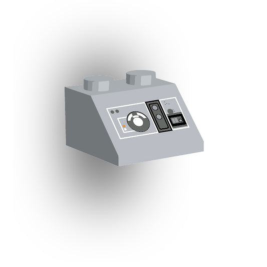 Control Panel 2x2 45 Degree Slope: Light Bluish Gray Control Panel 8