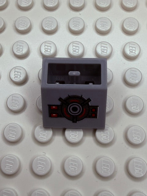 Control Panel 2x2 45 Degree Inverted Slope: Light Bluish Gray Control Panel 5