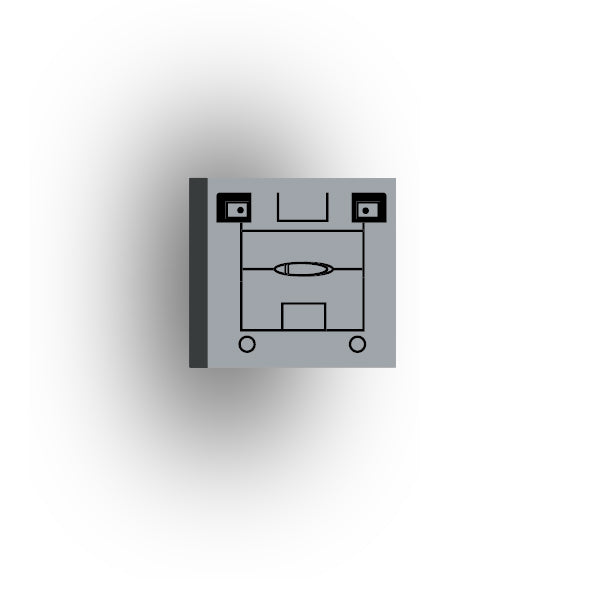 Control Panel 2x2 Tile: Light Bluish Gray Control Panel 2