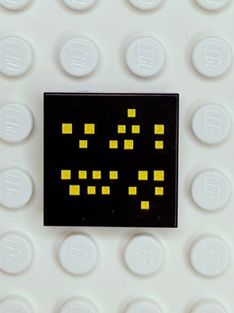 Control Panel 2x2 Tile: Black Control Panel 12
