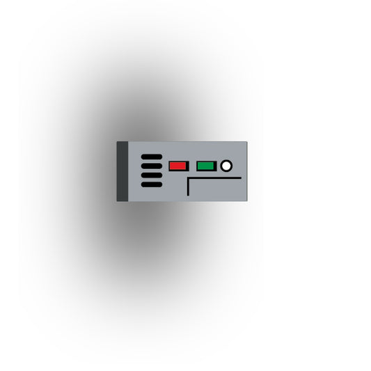 Control Panel 1x2 Tile: Light Bluiish Gray Control Panel 2