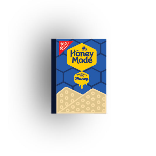 Food Snacks and Drinks 2x3 Tile: Honey Made Graham Crackers
