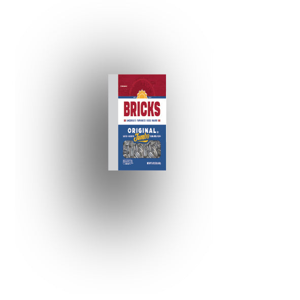Food Snacks and Drinks 1x2 Tile: Bricks Sunflower Seeds