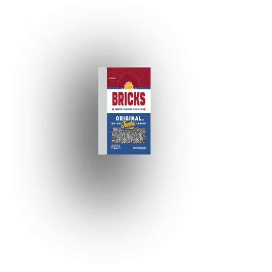 Food Snacks and Drinks 1x2 Tile: Bricks Sunflower Seeds