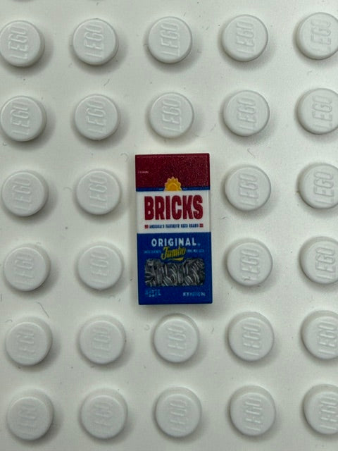 Food Snacks and Drinks 1x2 Tile: Bricks Sunflower Seeds