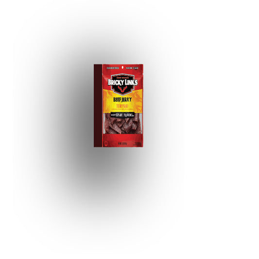 Food Snacks and Drinks 1x2 Tile: Bricky Links Tereyaki Beef Jerky