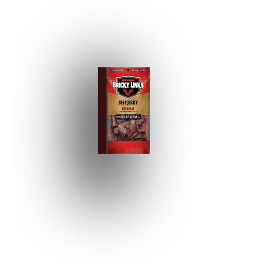 Food Snacks and Drinks 1x2 Tile: Bricky Links Original Beef Jerky