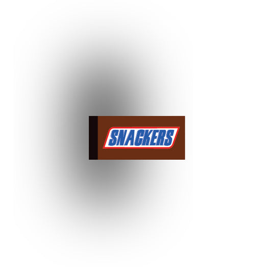 Food Snacks and Drinks 1x2 Tile: Snackers Candy Bar