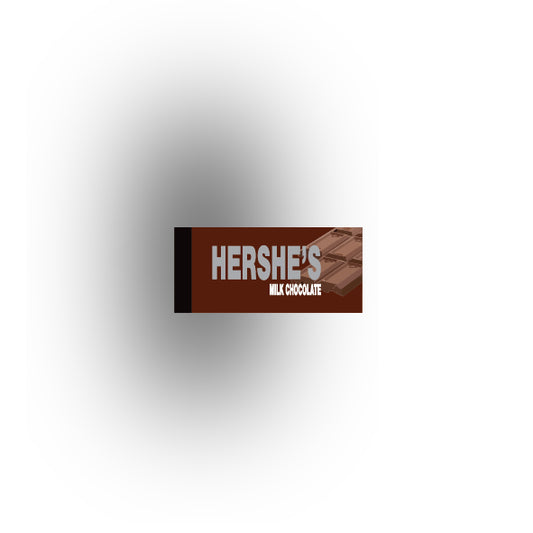 Food Snacks and Drinks 1x2 Tile: Hershe's Candy Bar