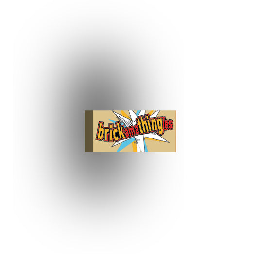 Food Snacks and Drinks 1x2 Tile: Brickamathingies Candy Bar