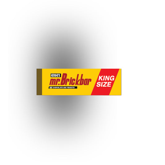 Food Snacks and Drinks 1x3 Tile: Mr Brickbar Candy Bar King Size