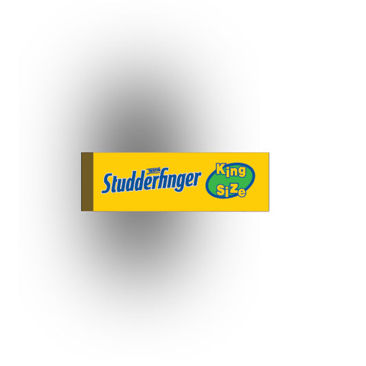 Food Snacks and Drinks 1x3 Tile: Studderfinger Candy Bar King Size