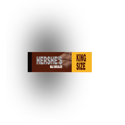 Food Snacks and Drinks 1x3 Tile: Hershe's Candy Bar King Size