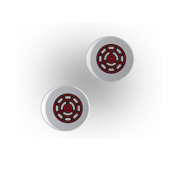 Valves 1x1 Clear Round Tile: Style 3