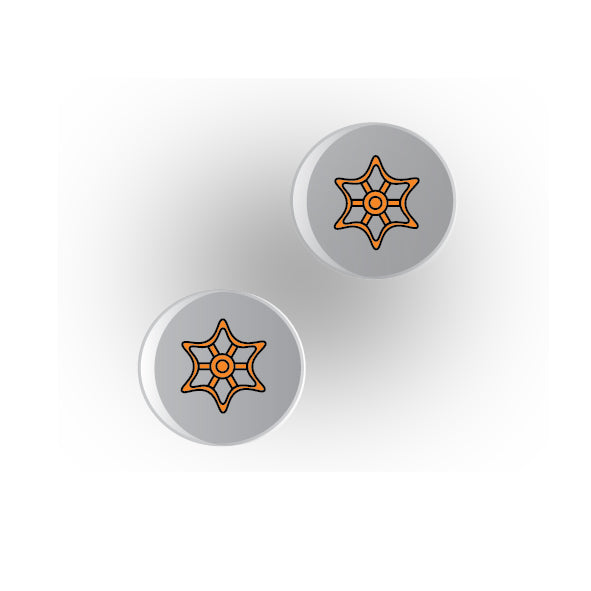 Valves 1x1 Clear Round Tile: Style 6