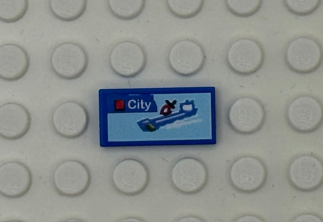 Toys and Games 1x2 Tile: City Style 5
