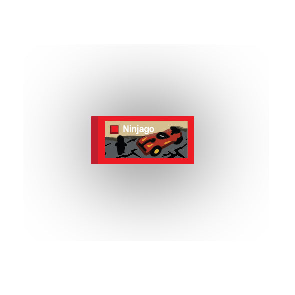 Toys and Games 1x2 Tile: Ninja Style 1