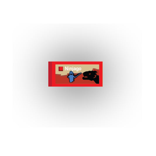 Toys and Games 1x2 Tile: Ninja Style 3