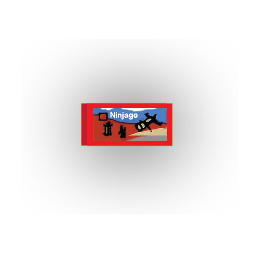 Toys and Games 1x2 Tile: Ninja Style 4
