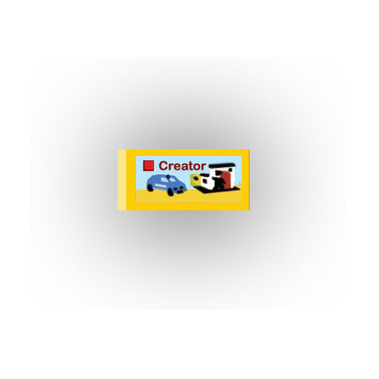 Toys and Games 1x2 Tile: Create Style 3