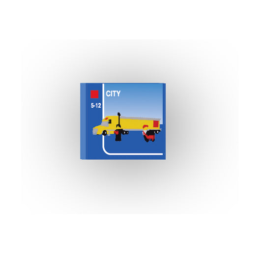 Toys and Games 2x2 Tile: City Style 1