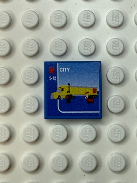 Toys and Games 2x2 Tile: City Style 1