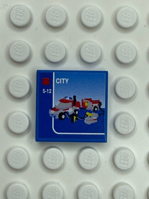 Toys and Games 2x2 Tile: City Style 2