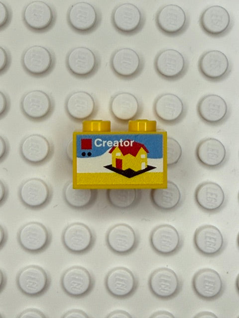 Toys and Games 1x2 Brick: Create Style 1