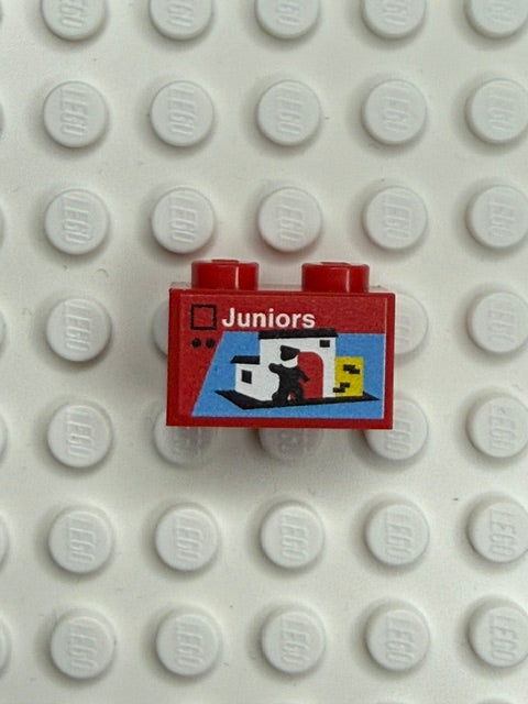 Toys and Games 1x2 Brick: Junior Style 1