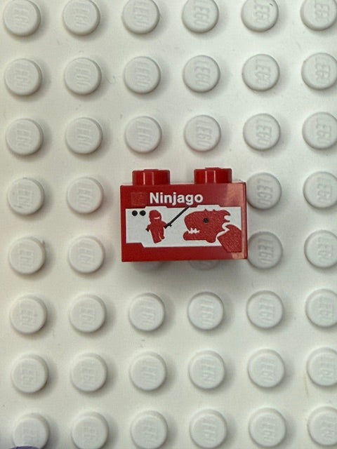 Toys and Games 1x2 Brick: Ninja Style 1