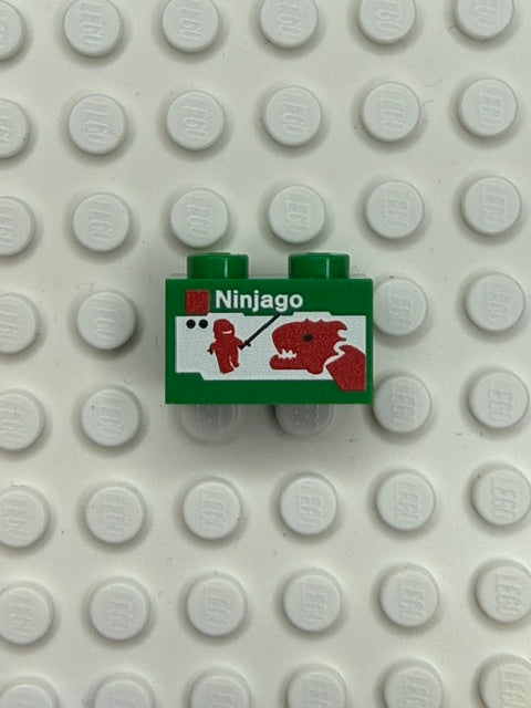 Toys and Games 1x2 Brick: Ninja Style 2