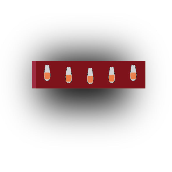 Car And Truck 1x4 Tile: Cab Lights (Multiple Colors)