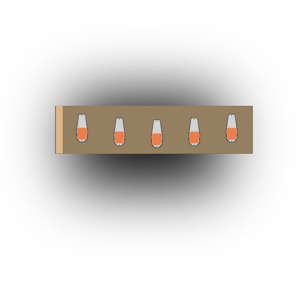 Car And Truck 1x4 Tile: Cab Lights (Multiple Colors)
