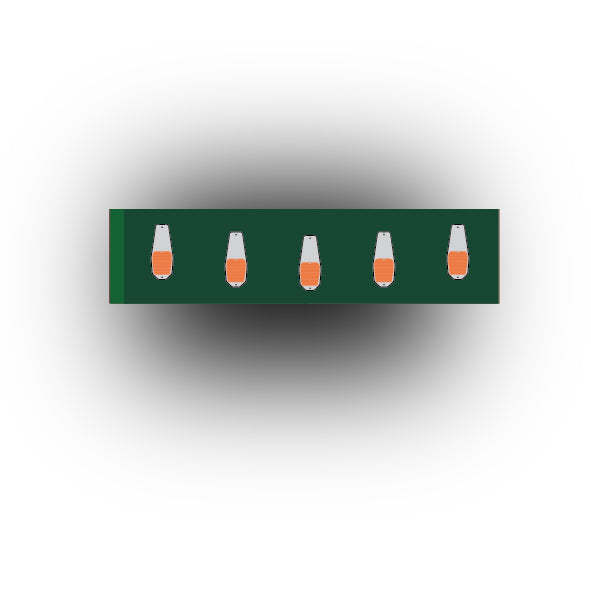 Car And Truck 1x4 Tile: Cab Lights (Multiple Colors)
