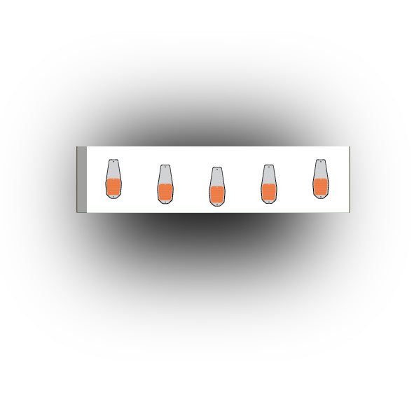 Car And Truck 1x4 Tile: Cab Lights (Multiple Colors)