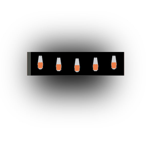 Car And Truck 1x4 Tile: Cab Lights (Multiple Colors)