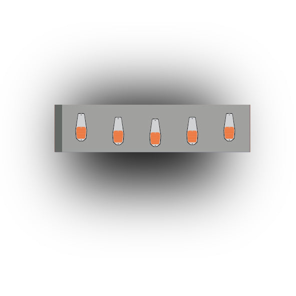 Car And Truck 1x4 Tile: Cab Lights (Multiple Colors)