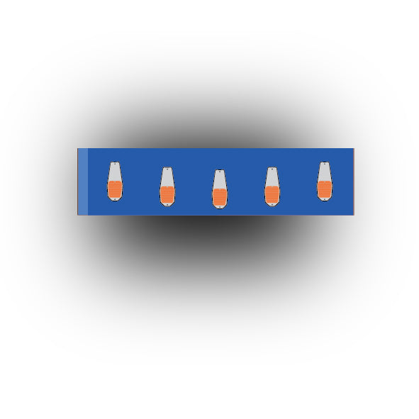 Car And Truck 1x4 Tile: Cab Lights (Multiple Colors)
